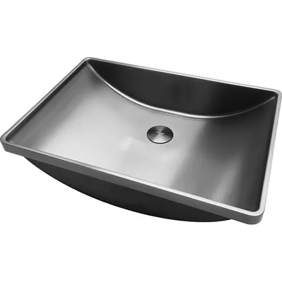 Умывальник Abber Wasser Kreis AF2404GM (оружейная сталь)