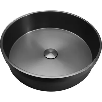 Умывальник Abber Wasser Kreis AF2408GM (оружейная сталь)