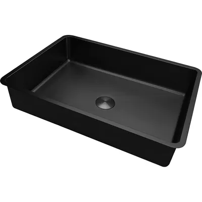 Умывальник Abber Wasser Kreis AF2402MB (черный матовый)