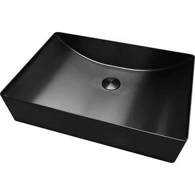 Умывальник Abber Wasser Kreis AF2403MB (черный матовый)