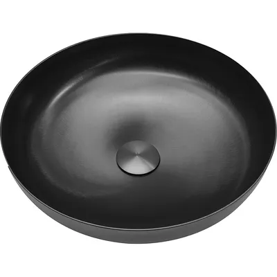 Умывальник Abber Wasser Kreis AF2412MB (черный матовый)