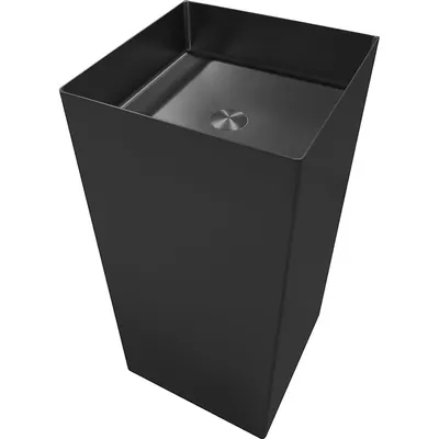 Умывальник Abber Wasser Kreis AF2413MB (черный матовый)