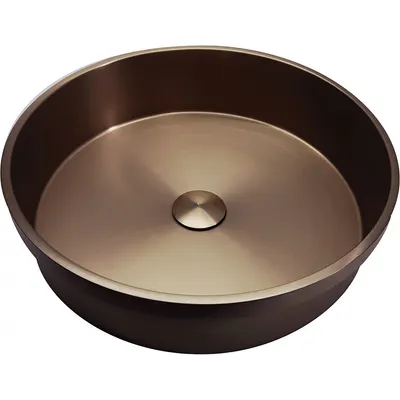 Умывальник Abber Wasser Kreis AF2408MRG (розовое золото матовое)