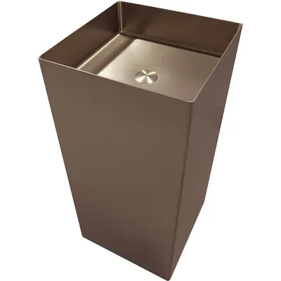 Умывальник Abber Wasser Kreis AF2413MRG (розовое золото матовое)