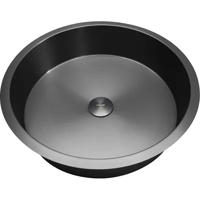 Умывальник Abber Wasser Kreis AF2409GM (оружейная сталь)