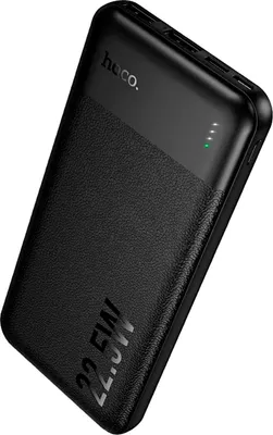 Портативное зарядное устройство Hoco J159 Essence 22.5W+PD20W 10000mAh (черный)