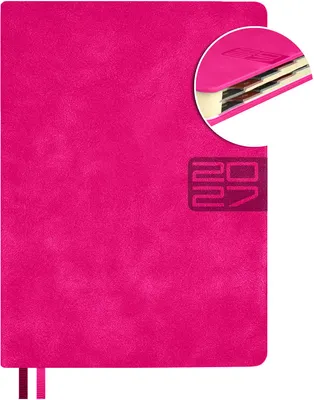 Ежедневник Escalada Тиволи 2027 / 73548 (176л, розовый)