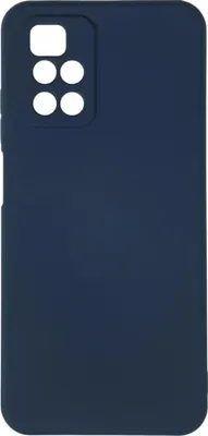 Чехол-накладка BoraSCO Microfiber Case для Xiaomi Redmi 10 / 40473 (синий)