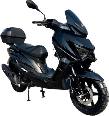 Скутер SPRMOTORS Enjoy-4 T8-50F (черный)