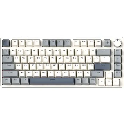 Клавиатура Cyberlynx AG84 (белый/серый/темно-синий)