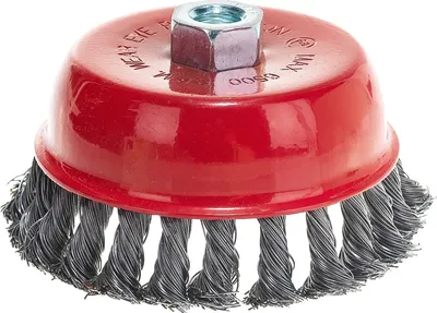 Щетка для электроинструмента M5 125мм/М14 / 656125м