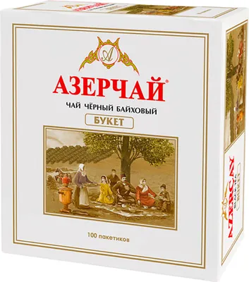 Чай пакетированный Азерчай Букет черный (100пак)