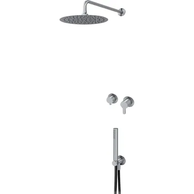 Душевая система со смесителем Bruma X-Alpha Satin Stainless Steel / 1863600IS