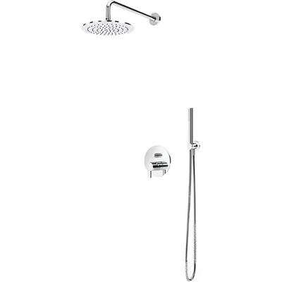 Душевая система со смесителем Bruma Elo Leaf Chrome / 1677222CR
