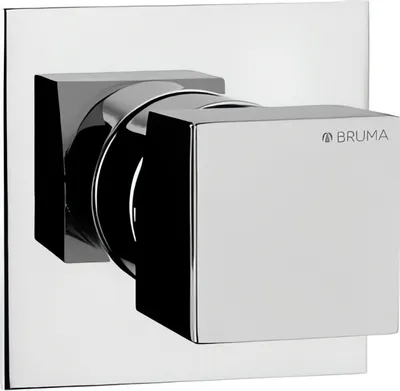 Внешняя часть смесителя скрытого монтажа Bruma Escudo Chrome / E1021202CR