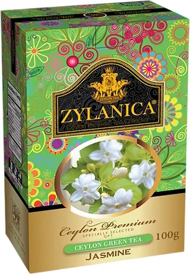 Чай листовой Zylanica Green Tea with Jasmine (100г)