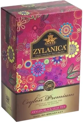 Чай листовой Zylanica Ceylon Premium Black Tea English Breakfast (200г)