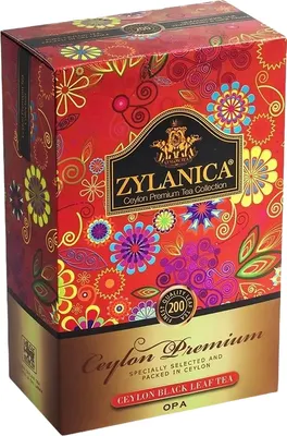 Чай листовой Zylanica Ceylon Premium Black Tea OPA (200г)