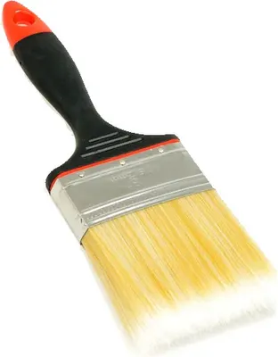 Кисть малярная Firsttool Nylon 76мм / F050204 (искусственный ворс)