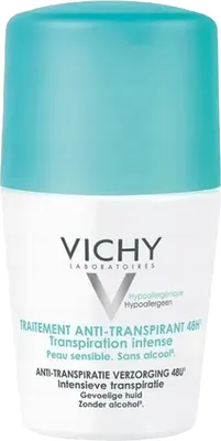 Антиперспирант шариковый Vichy Anti-Transpirant Sans Parfum минеральный 48 часов защиты