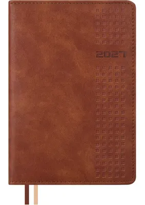 Ежедневник Escalada Лезеретто 2027 / 73453 (176л, коричневый)