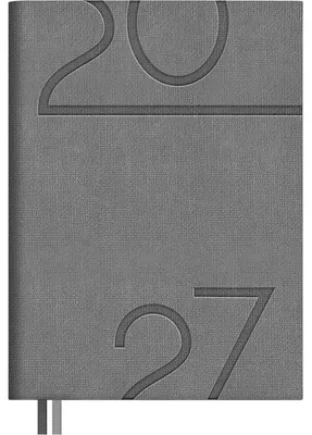 Ежедневник Escalada Лен 2027 / 73558 (176л, серый)