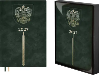 Ежедневник Escalada Тиволи 2027 / 73505 (176л, зеленый)