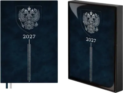 Ежедневник Escalada Тиволи 2027 / 73504 (176л, синий)