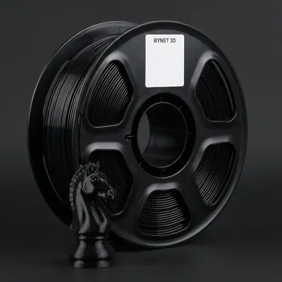 Пластик для 3D-печати BYNET3D PETG / BN_PETG3_BK (Black)