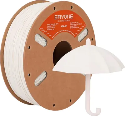 Пластик для 3D-печати Eryone Glass Fiber ASA GF / B0211002 (1.75мм, 1кг, белый)