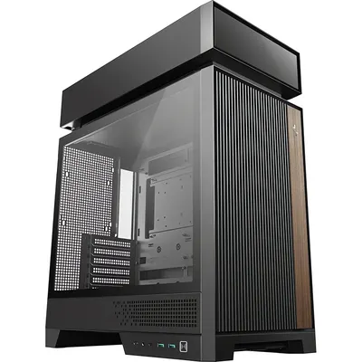 Корпус для компьютера Deepcool CL660 / R-CL660-BKNNA0-G-1 (черный/коричневый, без БП)