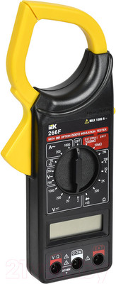 Клещи токоизмерительные IEK Expert 266F / TCM-1F-266