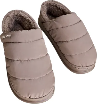 Тапочки домашние Модифай Женские / T3SL62W04 (р.39, 44-45, коричневый)