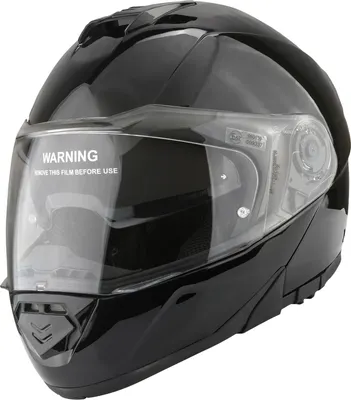 Мотошлем ZI Helmets SFU100 Force Solid (XL, черный глянец)