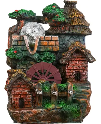 Фонтан декоративный Sima-Land Дом с соломенной крышей / 2329056
