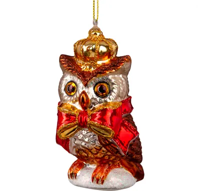 Елочная игрушка Erich Krause Decor. Королевский филин / 66086