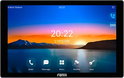 IP-видеодомофон Fanvil i506W (черный)