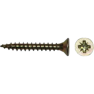 Саморез Zitar Универсальный желтый 5x40 / 102510 (10шт)
