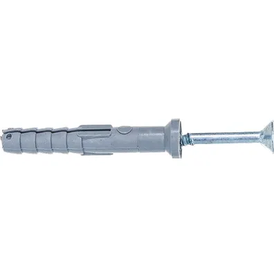 Дюбель-гвоздь Zitar Полипропилен 6x40 / 102943 (16шт)
