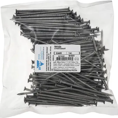 Гвоздь строительный Zitar 3x80 / 101581 (1кг)