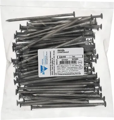 Гвоздь строительный Zitar 4x100 / 101583 (1кг)