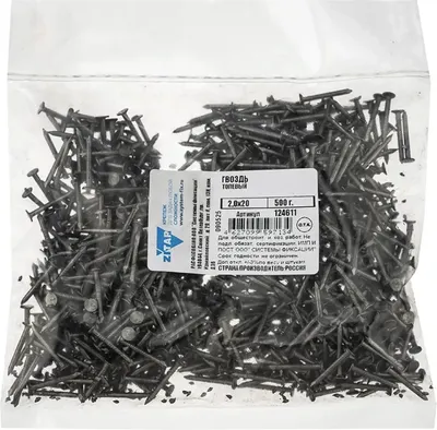 Гвоздь толевый Zitar 2x20 / 124611 (0.5кг)