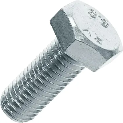 Болт Zitar DIN933 М6x20 / 105201 (80шт)