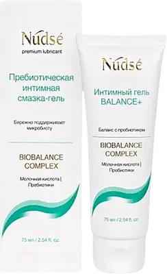 Лубрикант-гель NUDS Balance+ баланс с пребиотиком (75мл)