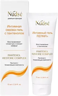 Лубрикант-гель NUDS Repair+ востановление с пантенолом (75мл)