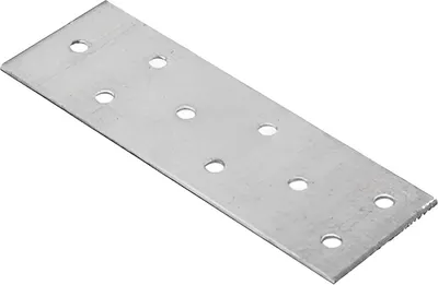 Пластина соединительная Zitar 40x120 / 126372 (цинк)