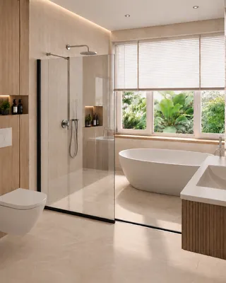 Душевая стенка MaybahGlass 68x190 / MGD-2719-6у (бесцветное стекло/черный)