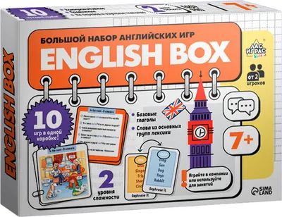 Набор игр Лас Играс English box / 10712581