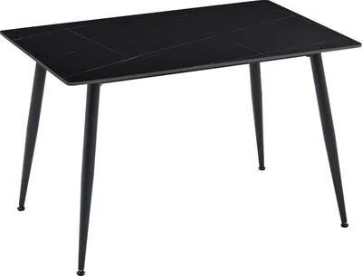 Обеденный стол Tetchair Austen 120х80х75 (черный/черный)