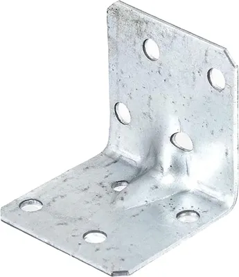 Уголок крепежный Zitar Усиленный 90x90x65 / 124412 (цинк)